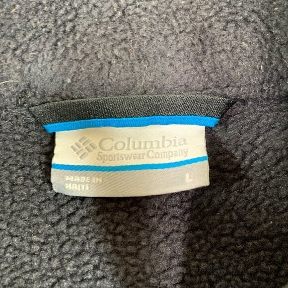 Columbia Women's Benton Springs Zip Front Fleece Jacket Black Size Large WM3220 - Picture 4 of 7